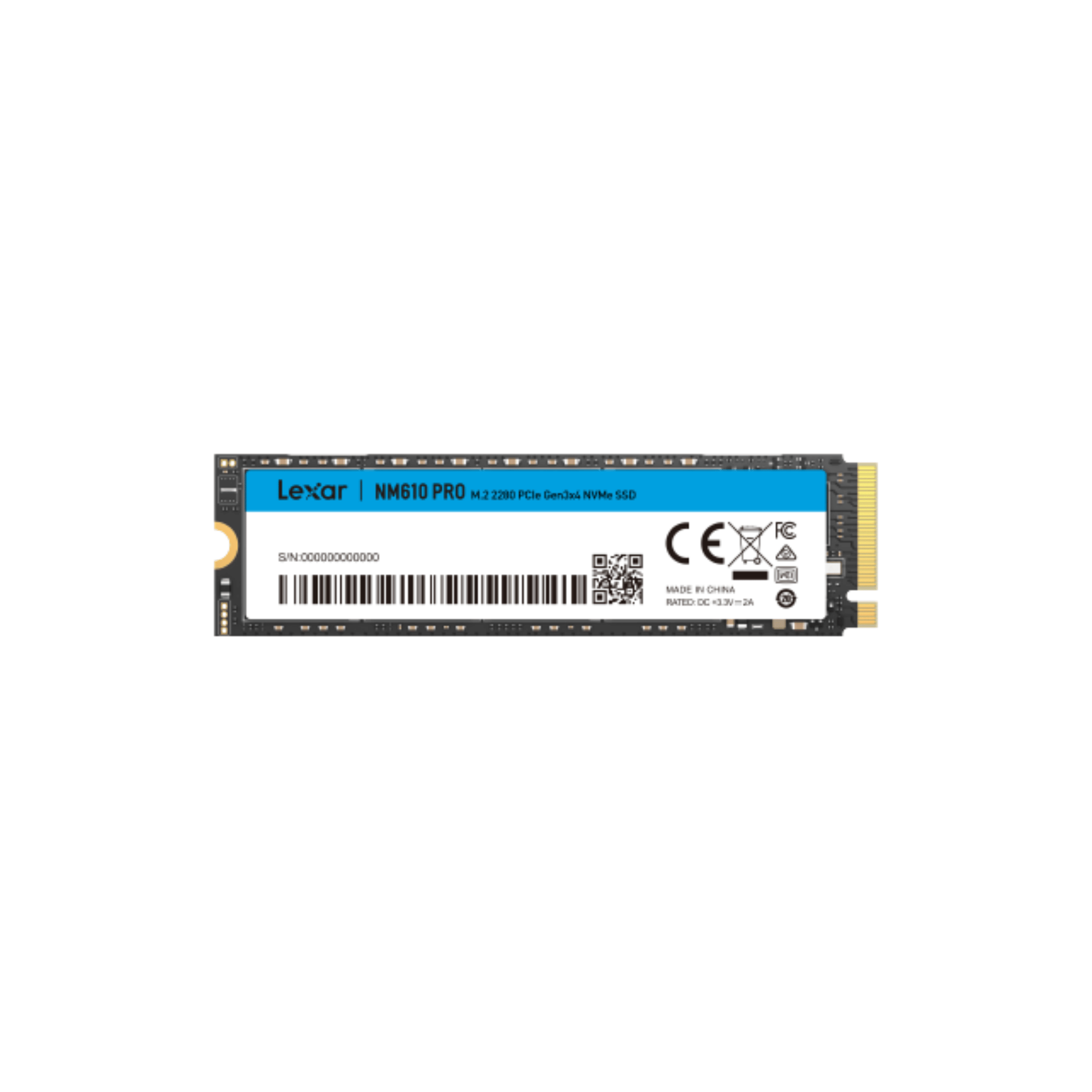 Lexar NM610 Pro 2tb m.2 2280 PCIe NVMe SSD Lexar NM610 Pro 2tb m.2 2280 PCIe NVMe SSD